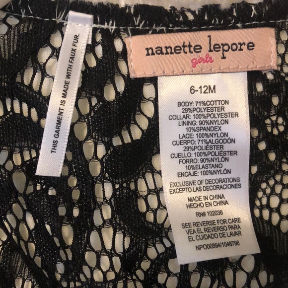 New Nanette Lepore baby jacket with lace - Picture 3 of 7